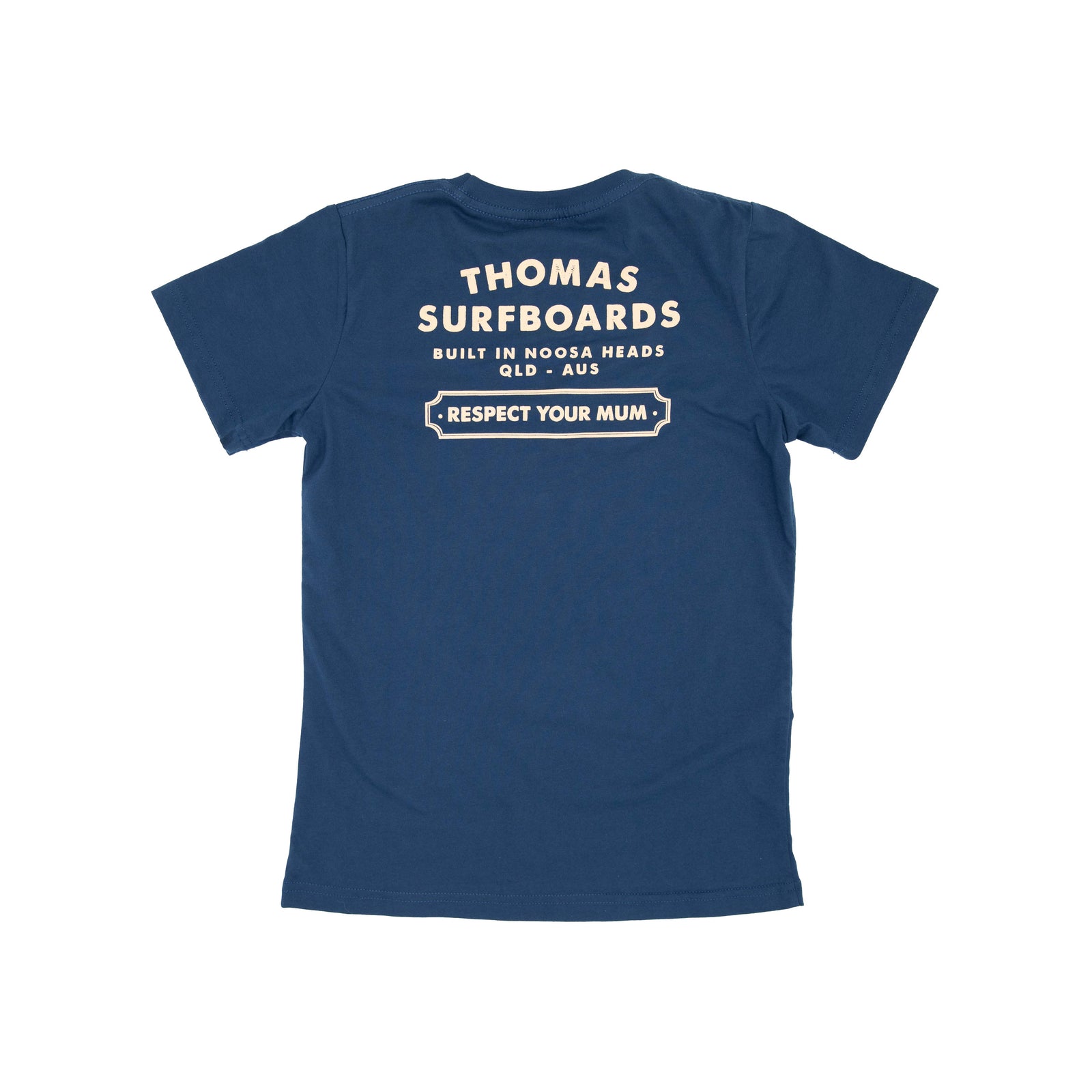 Thomas Respect Your Mum Kids T-Shirt Navy