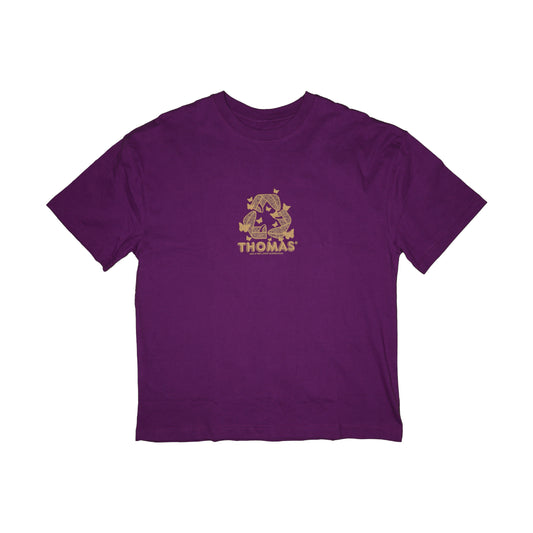 Thomas Repair & Reuse T-Shirt Maroon