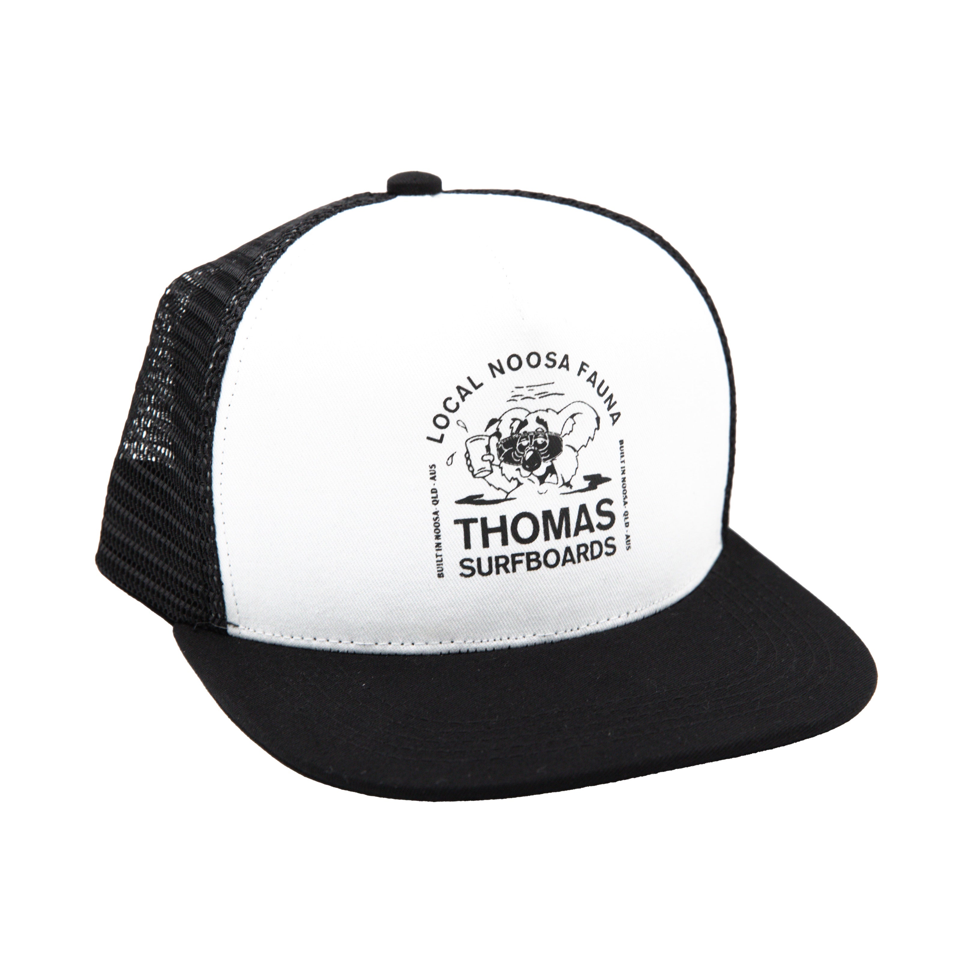 Thomas Flora & Funa Trucker Cap Black – Thomas Surfboards